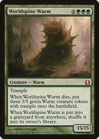 Worldspine Wurm [Return to Ravnica] | The Clever Kobold