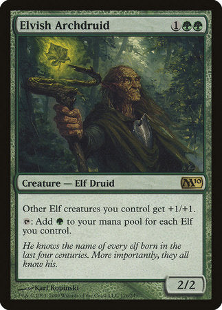 Elvish Archdruid [Magic 2010] | The Clever Kobold