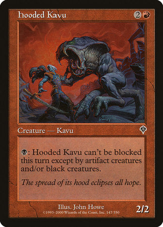 Hooded Kavu [Invasion] | The Clever Kobold