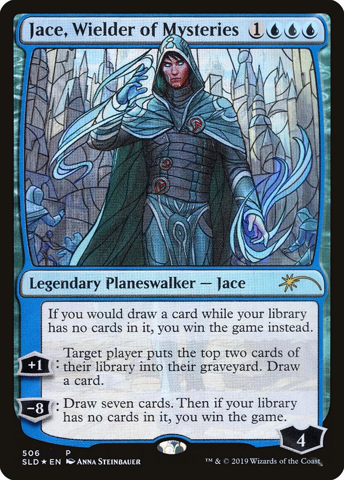 Jace, Wielder of Mysteries (Stained Glass) [Secret Lair Drop Promos] | The Clever Kobold