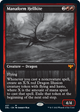 Manaform Hellkite [Innistrad: Double Feature] | The Clever Kobold