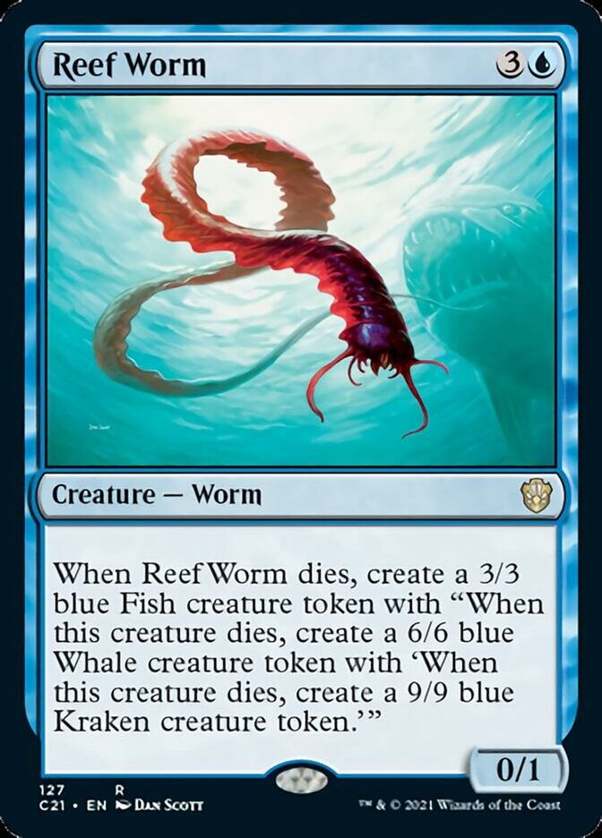 Reef Worm [Commander 2021] | The Clever Kobold