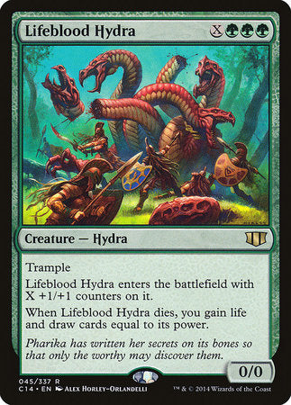 Lifeblood Hydra [Commander 2014] | The Clever Kobold