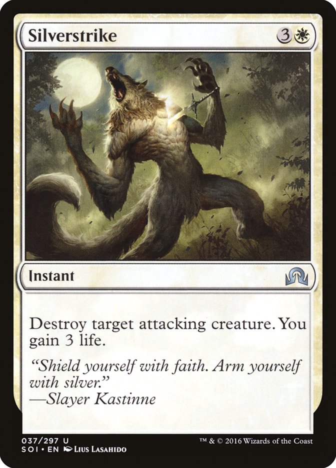 Silverstrike [Shadows over Innistrad] | The Clever Kobold