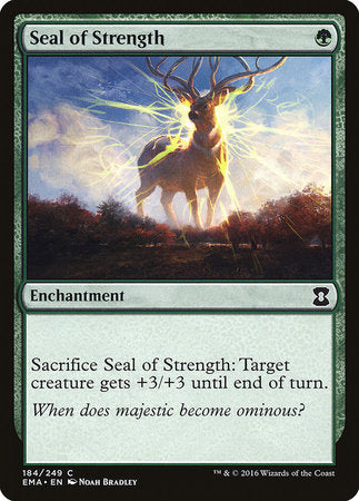 Seal of Strength [Eternal Masters] | The Clever Kobold