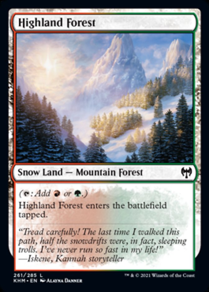 Highland Forest [Kaldheim] | The Clever Kobold