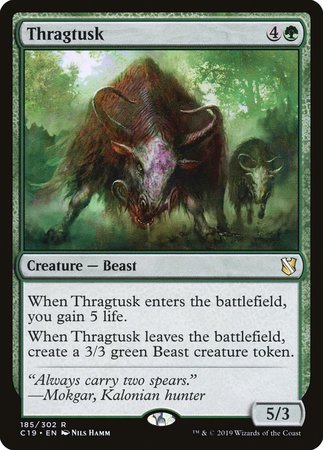 Thragtusk [Commander 2019] | The Clever Kobold