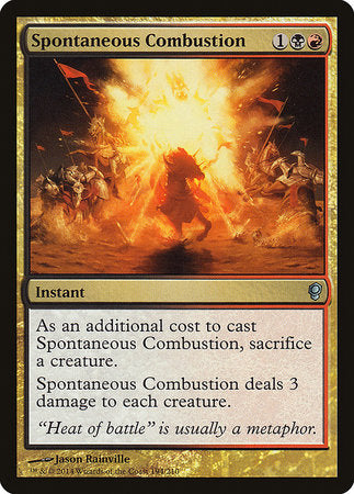 Spontaneous Combustion [Conspiracy] | The Clever Kobold