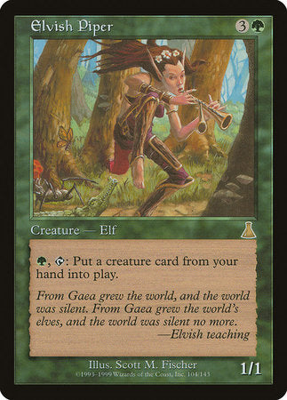 Elvish Piper [Urza's Destiny] | The Clever Kobold