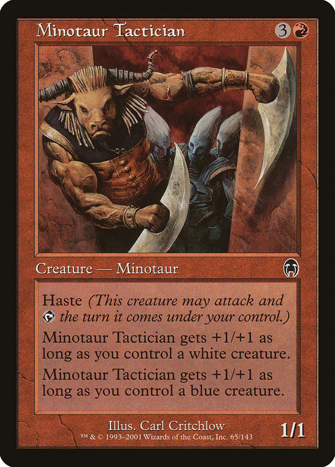 Minotaur Tactician [Apocalypse] | The Clever Kobold