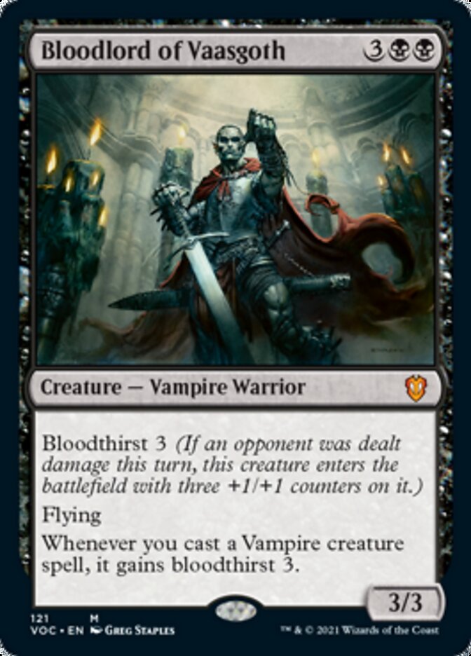 Bloodlord of Vaasgoth [Innistrad: Crimson Vow Commander] | The Clever Kobold