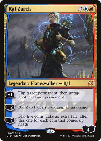 Ral Zarek [Commander 2019] | The Clever Kobold