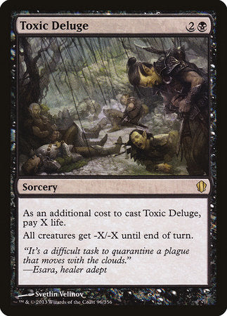 Toxic Deluge [Commander 2013] | The Clever Kobold