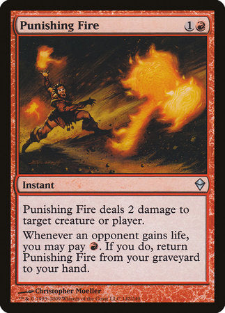 Punishing Fire [Zendikar] | The Clever Kobold