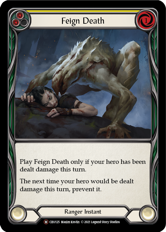 Feign Death [U-CRU125] Unlimited Normal | The Clever Kobold