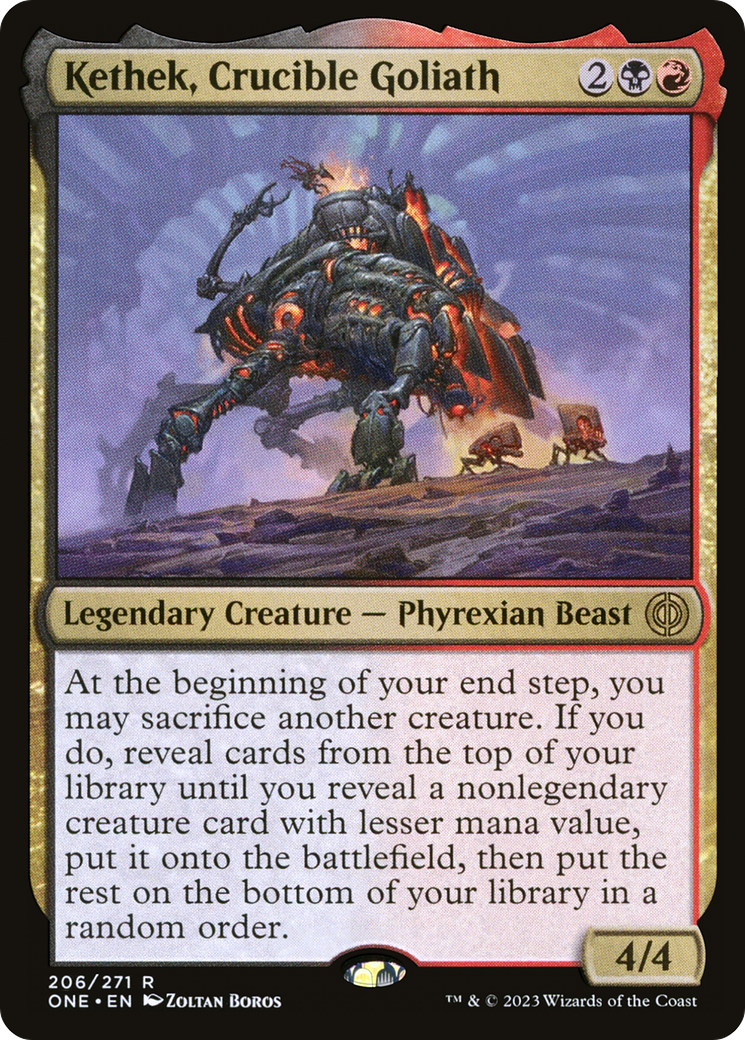 Kethek, Crucible Goliath [Phyrexia: All Will Be One] | The Clever Kobold