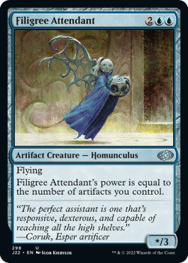 Filigree Attendant [Jumpstart 2022] | The Clever Kobold