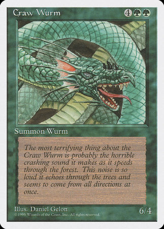 Craw Wurm [Fourth Edition] | The Clever Kobold