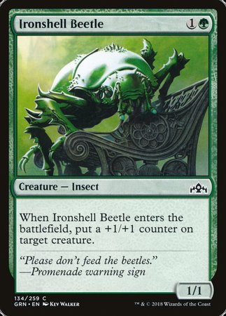 Ironshell Beetle [Guilds of Ravnica] | The Clever Kobold