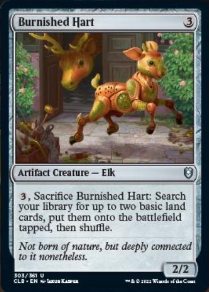 Burnished Hart [Commander Legends: Battle for Baldur's Gate] | The Clever Kobold