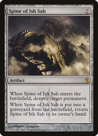 Spine of Ish Sah [Mirrodin Besieged] | The Clever Kobold