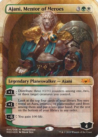 Ajani, Mentor of Heroes [Mythic Edition] | The Clever Kobold