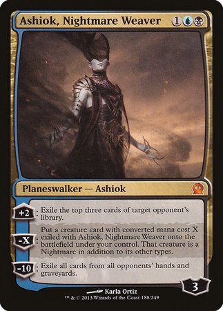 Ashiok, Nightmare Weaver [Theros] | The Clever Kobold