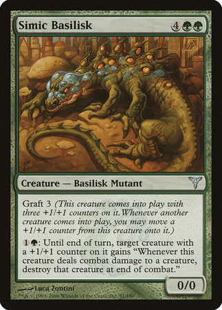 Simic Basilisk [Dissension] | The Clever Kobold