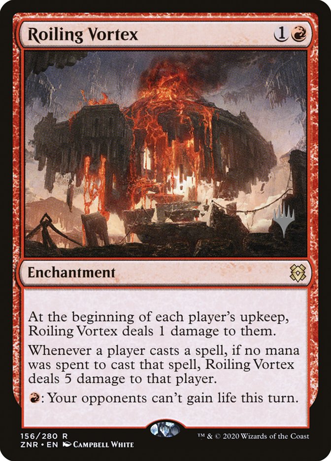 Roiling Vortex (Promo Pack) [Zendikar Rising Promos] | The Clever Kobold