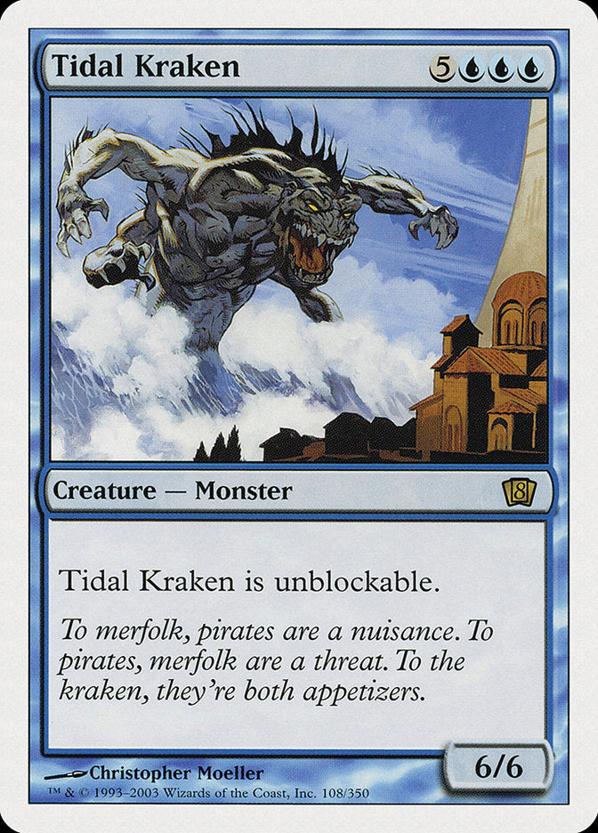 Tidal Kraken [Eighth Edition] | The Clever Kobold