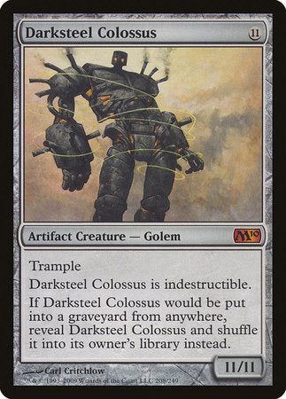 Darksteel Colossus [Magic 2010] | The Clever Kobold