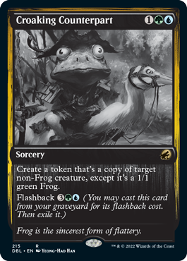 Croaking Counterpart [Innistrad: Double Feature] | The Clever Kobold