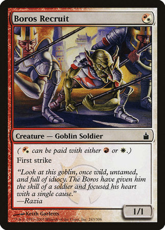 Boros Recruit [Ravnica: City of Guilds] | The Clever Kobold