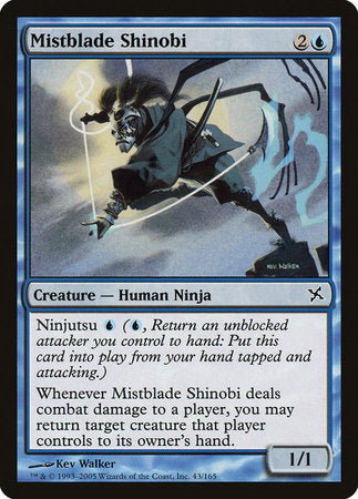 Mistblade Shinobi [Betrayers of Kamigawa] | The Clever Kobold