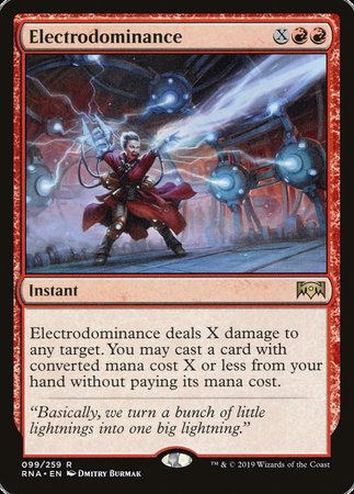 Electrodominance [Ravnica Allegiance] | The Clever Kobold