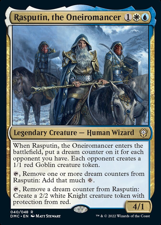 Rasputin, the Oneiromancer [Dominaria United Commander] | The Clever Kobold