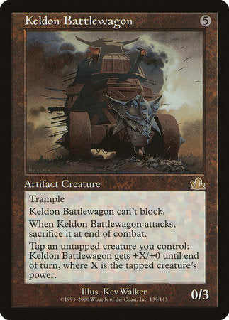 Keldon Battlewagon [Prophecy] | The Clever Kobold