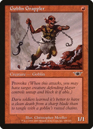 Goblin Grappler [Legions] | The Clever Kobold