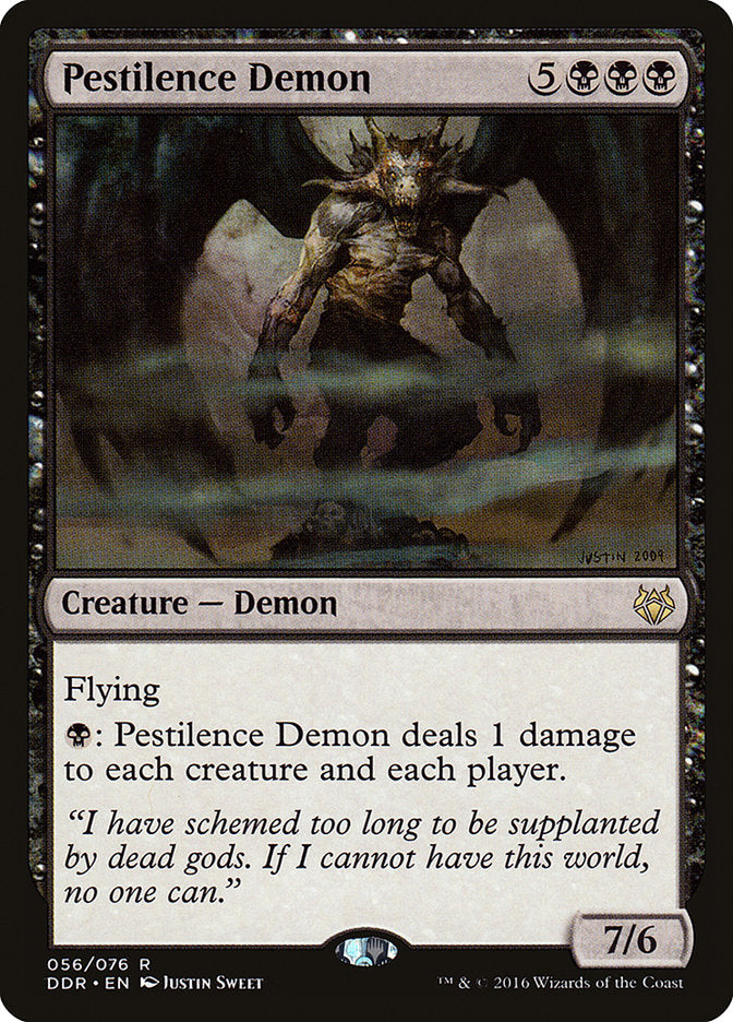 Pestilence Demon [Duel Decks: Nissa vs. Ob Nixilis] | The Clever Kobold