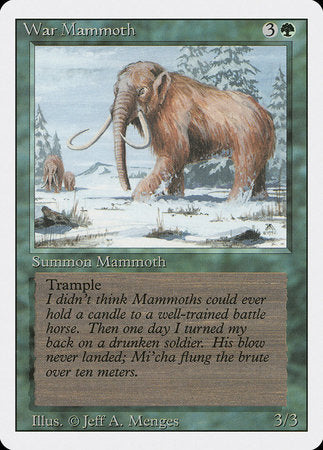 War Mammoth [Revised Edition] | The Clever Kobold