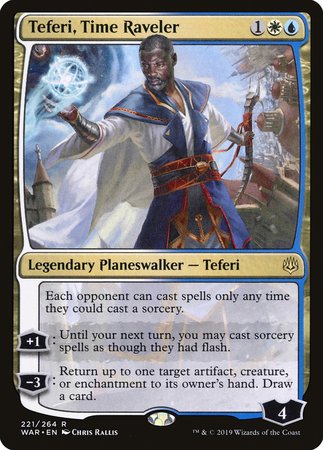 Teferi, Time Raveler [War of the Spark] | The Clever Kobold