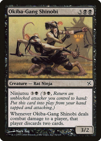 Okiba-Gang Shinobi [Betrayers of Kamigawa] | The Clever Kobold