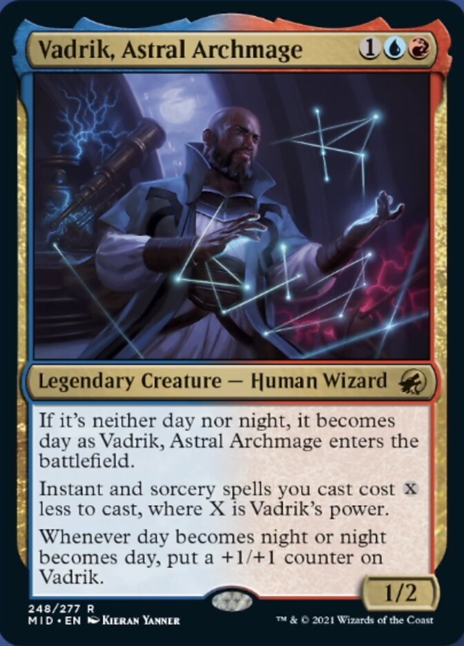 Vadrik, Astral Archmage [Innistrad: Midnight Hunt] | The Clever Kobold