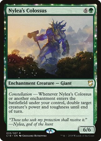 Nylea's Colossus [Commander 2018] | The Clever Kobold