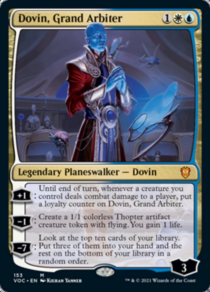 Dovin, Grand Arbiter [Innistrad: Crimson Vow Commander] | The Clever Kobold