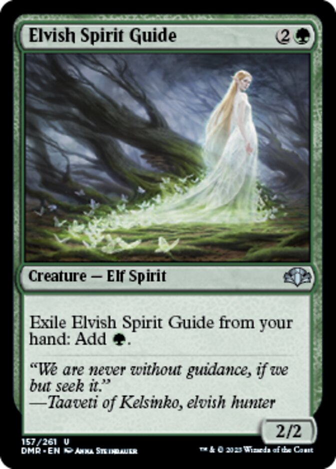 Elvish Spirit Guide [Dominaria Remastered] | The Clever Kobold