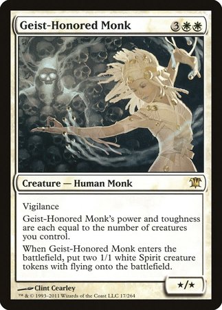 Geist-Honored Monk [Innistrad] | The Clever Kobold