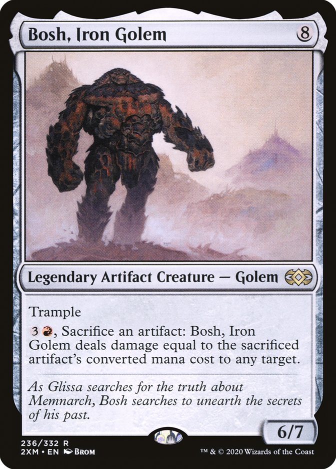 Bosh, Iron Golem [Double Masters] | The Clever Kobold