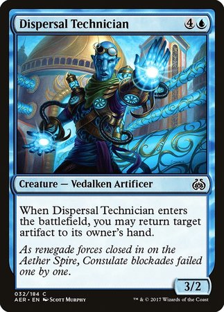 Dispersal Technician [Aether Revolt] | The Clever Kobold