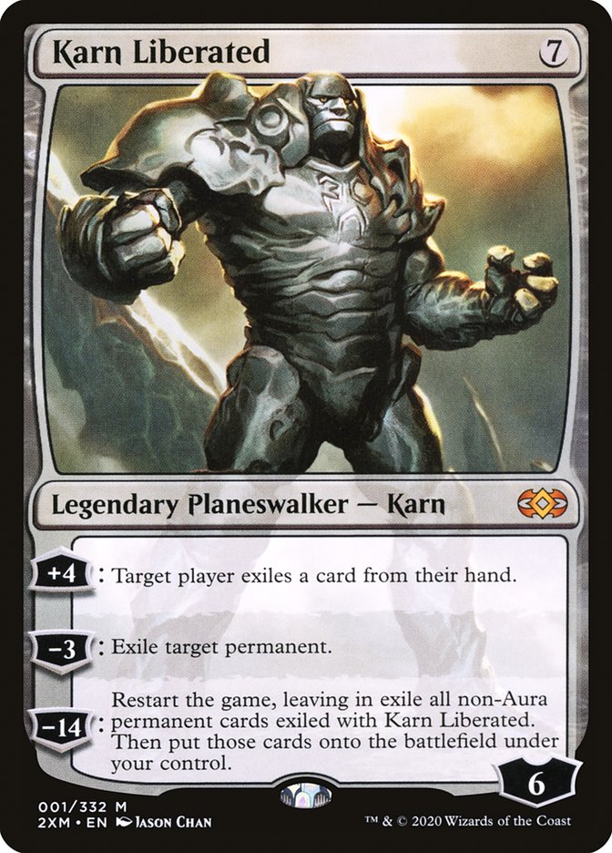 Karn Liberated [Double Masters] | The Clever Kobold